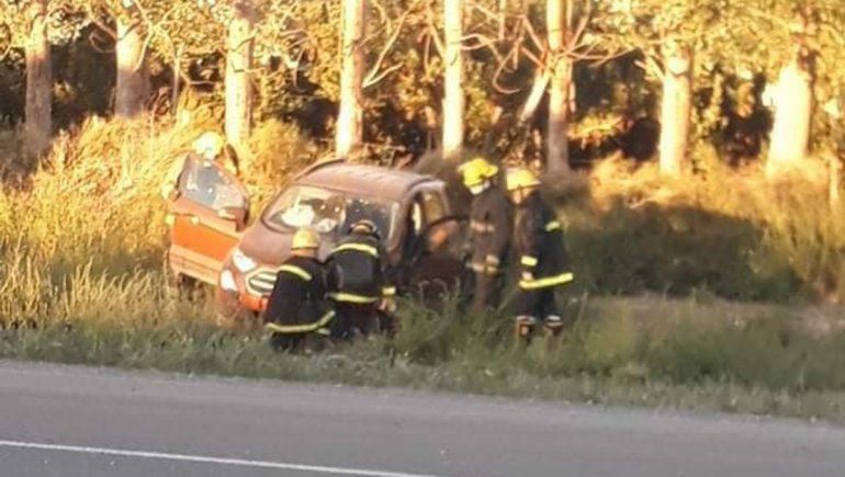 Otro choque frontal en la Ruta 7: siete personas heridas