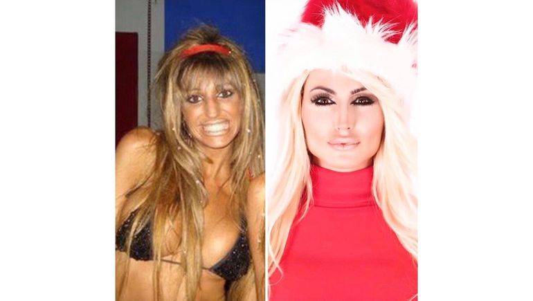 10 años de diferencia: a la izquierda, Vicky Xipolitakis en 2009; a la derecha, en 2019. 10 años de diferencia: a la izquierda, Vicky Xipolitakis en 2009; a la derecha, en 2019.