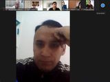 García participó en la audiencia realizada por zoom. Pidi