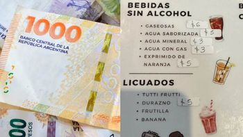 El bar quiso innovar con su original carta de precios, pero desató la polémica en las redes sociales. El bar quiso innovar con su original carta de precios, pero desató la polémica en las redes sociales.