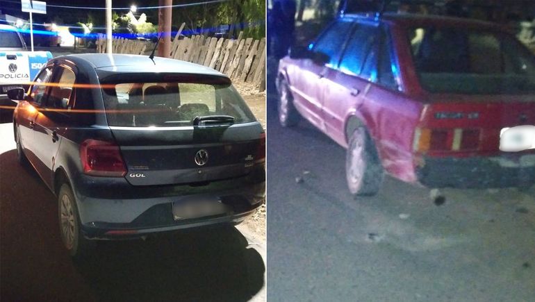 Un conductor ebrio chocó a un auto estacionado.
