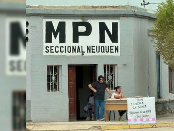 La seccional I del MPN en la ciudad de Neuquén.