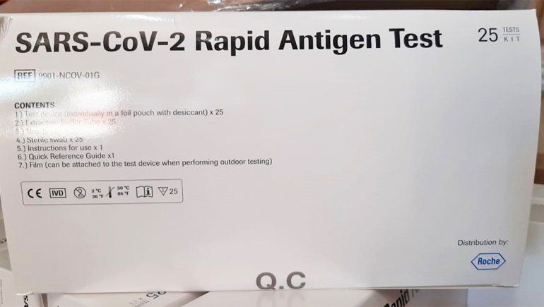 Neuquén sumó 30 mil test rápidos para detectar el COVID