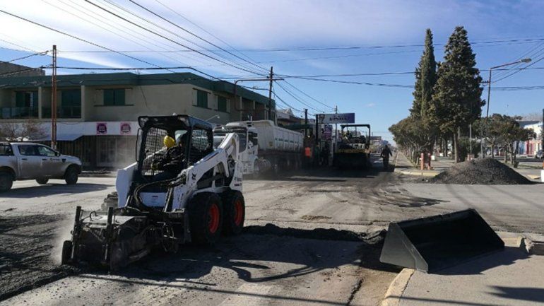 Las obras comenzaron en Carlos H. Rodríguez y Roca. (Gentileza)