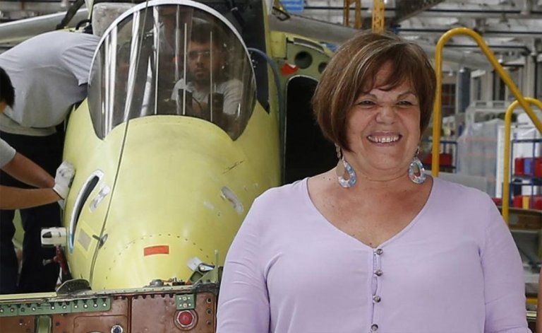 Mirta Iriondo, la mujer que presidirá la Fábrica Argentina de aviones Brigadier San Martín SA