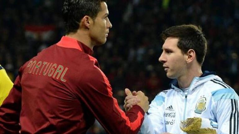 Lionel Messi y Cristiano Ronaldo Lionel Messi y Cristiano Ronaldo
