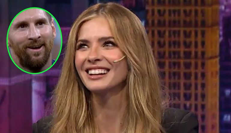 Los piropos que recibió la China Suárez de un famoso compañero de Messi