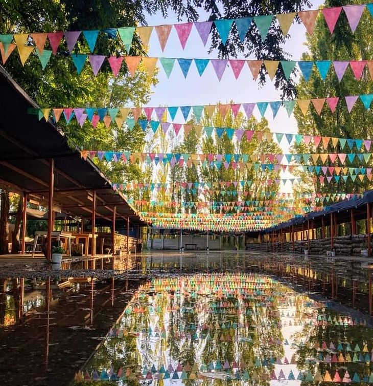 La feria más colorida de la zona. Foto: gentileza La feria más colorida de la zona. Foto: gentileza