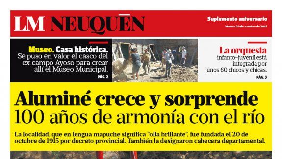 los 100 anos de alumine