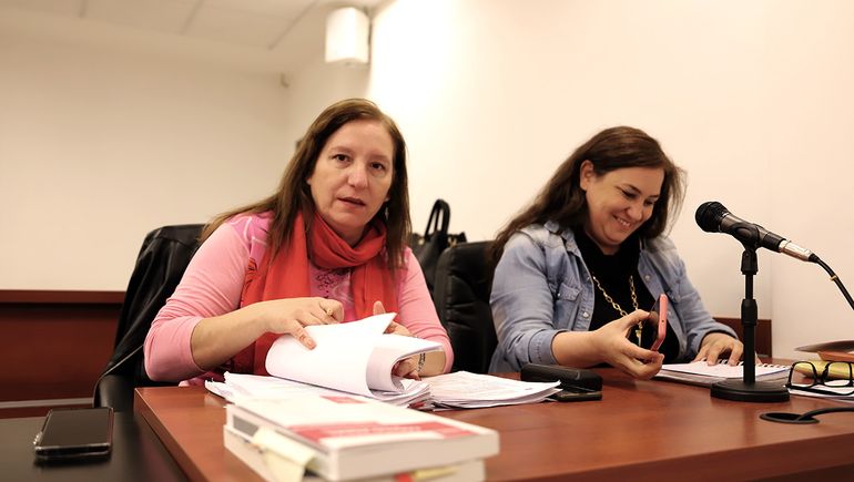 La defensora oficial Ibana Dal Bianco La defensora oficial Ibana Dal Bianco