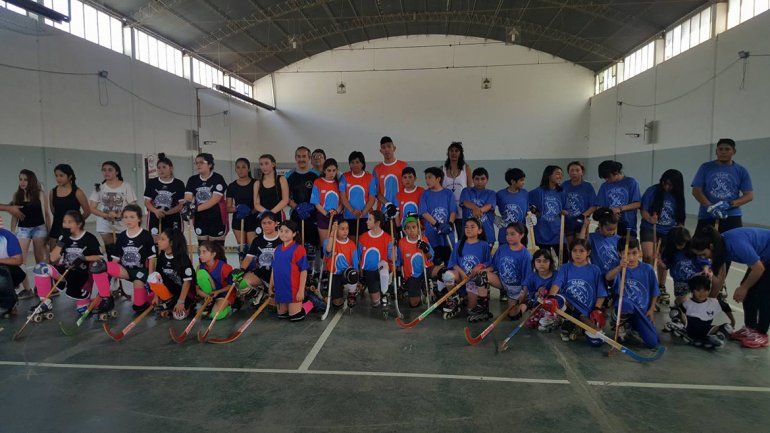 La clínica se realizó el fin de semana en el Club Alemán.&nbsp;