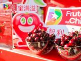 Los contenedores de cerezas chilenas siguen varados en Nansha