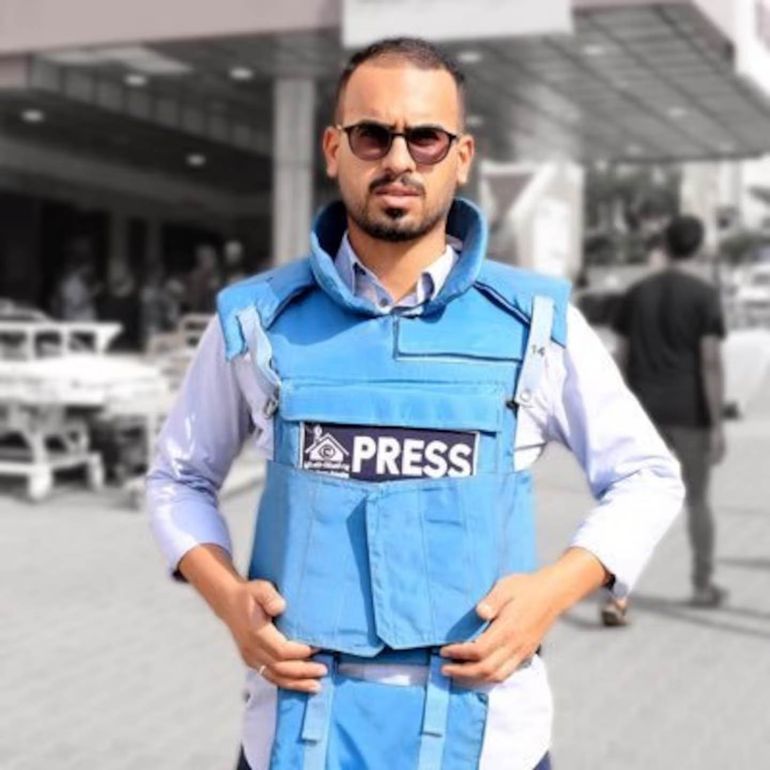 Ahmed Abu Aziz trabajaba como reportero para la Red Quds Feed. Ahmed Abu Aziz trabajaba como reportero para la Red Quds Feed.