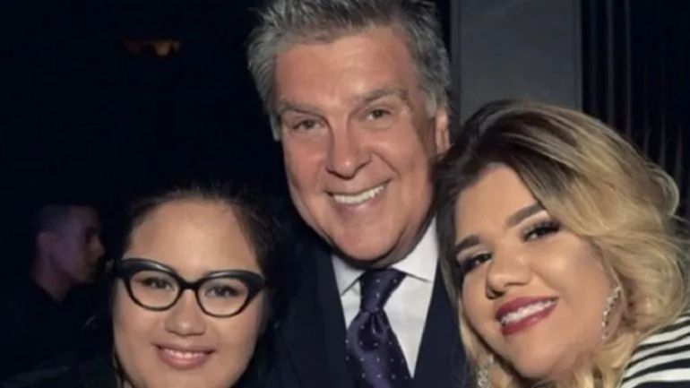 Luis Ventura y las hijas de Jorge Rial Luis Ventura y las hijas de Jorge Rial