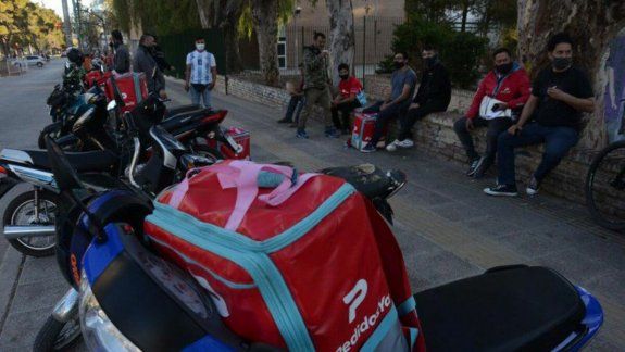 Delivery de paro: repartidores de Pedidos Ya reclaman salarios
