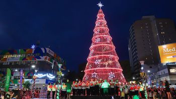 neuquen capital navidena: se encendieron las luces del arbol y comenzaron las actividades, sorpresas y festejos neuquen capital navidena: se encendieron las luces del arbol y comenzaron las actividades, sorpresas y festejos