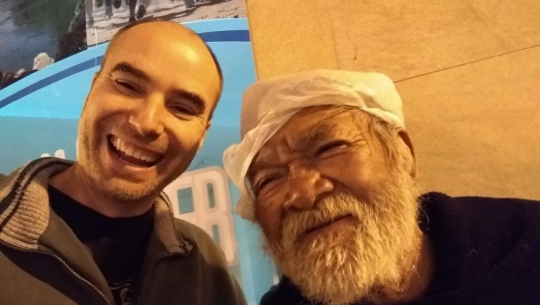 Iván y Jaime, en un momento distendido. Los amigos hablan de todo y se divierten.