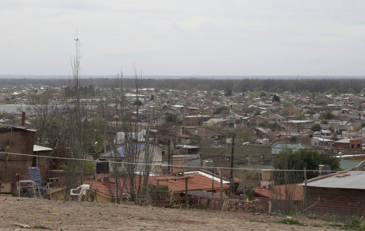 Una vista de Centenario desde