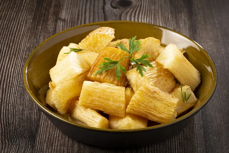 La receta para la mandioca frita