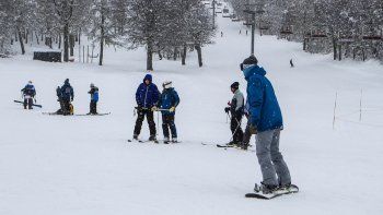 empezo con todo la temporada de nieve en los cerros