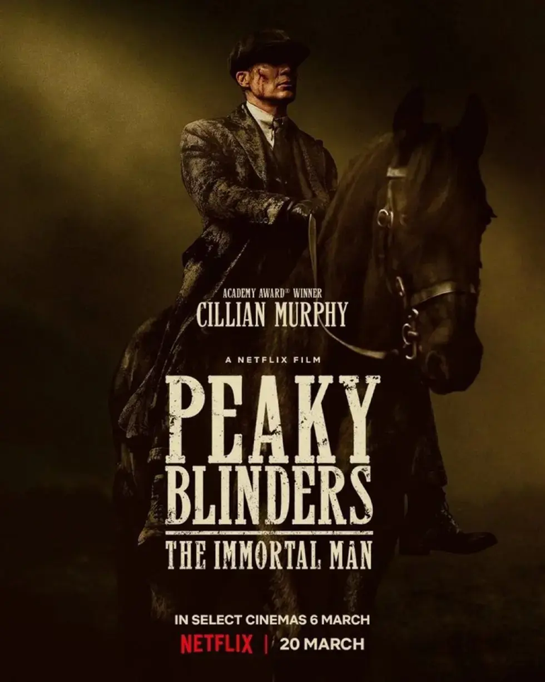 La película Peaky Blinders: El Hombre Inmortal se estrenará en los cines el 6 de marzo de 2026 y más tarde en Netflix el 20 de marzo de 2026 La película Peaky Blinders: El Hombre Inmortal se estrenará en los cines el 6 de marzo de 2026 y más tarde en Netflix el 20 de marzo de 2026