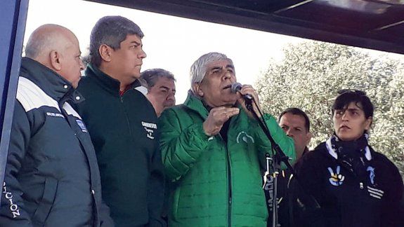 Si creen que nos van a asustar, están equivocados, dijo el sindicalista.