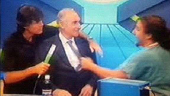 el mal paso en el programa de tinelli y la salvada del oso arturo