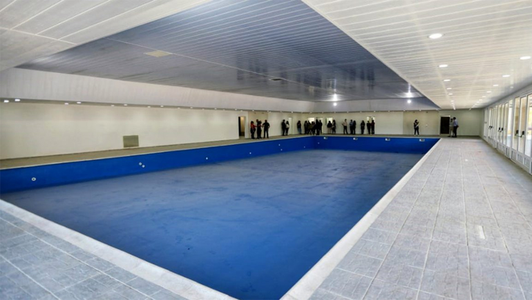 Terminaron las obras del natatorio municipal de Loncopué