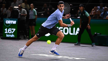 con sufrimiento incluido, francisco cerundolo sigue avanzando en el masters 1000 de paris con sufrimiento incluido, francisco cerundolo sigue avanzando en el masters 1000 de paris