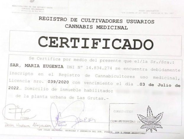 Entregaron los primeros permisos del país para cultivar cannabis medicinal
