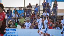 Fernando Inda festeja su gol del último domingo contra San Martín de Mendoza. Fotos: gentileza prensa Rincón 