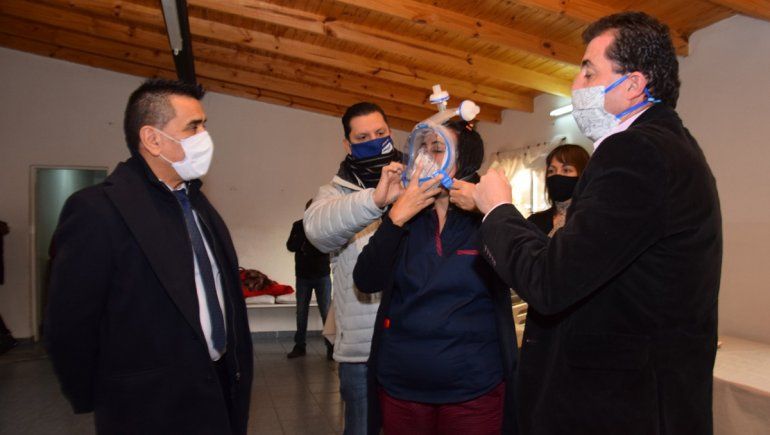 Ramón Rioseco equipó al hospital de Cutral Co y Huincul