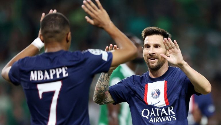 Champions League: con un gol y una asistencia de Messi, PSG derrotó 3-1 al Maccabi Haifa