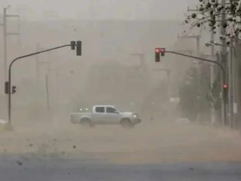 El sur del país estará afectado por intensos fenómenos climáticos.