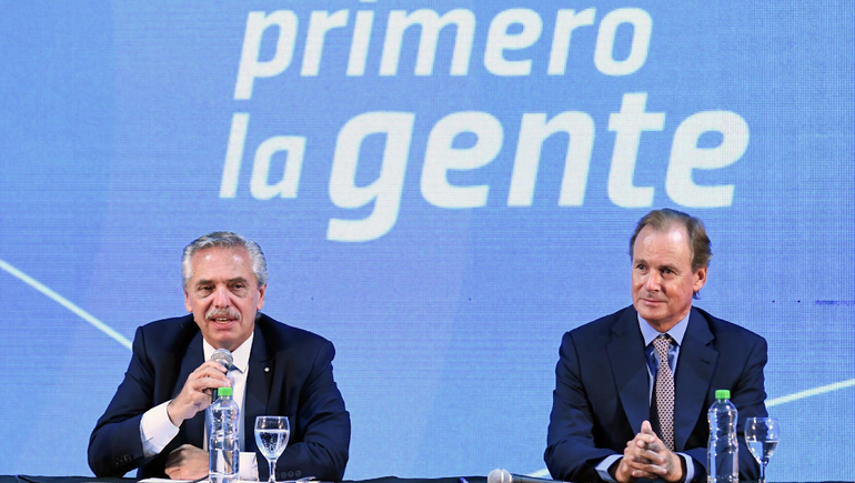 Alberto: “El desarrollo empieza a verse en la Argentina”