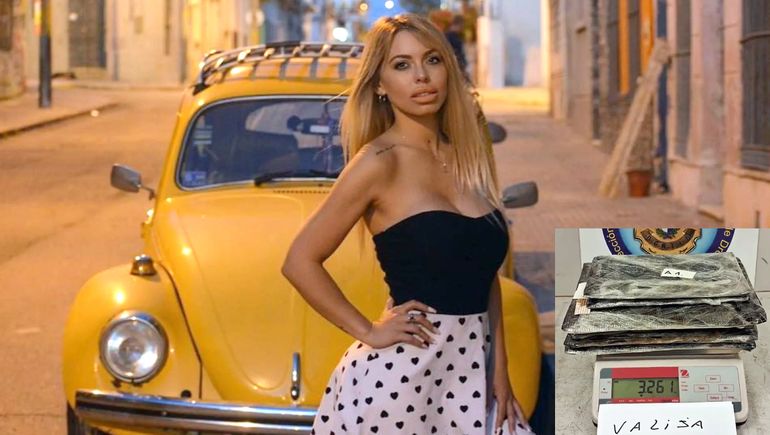 Actriz porno cayó al intentar llevar cocaína a España