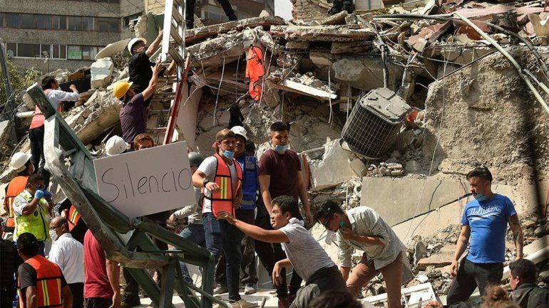 Terremoto en México: la cifra de muertos trepó a 217
