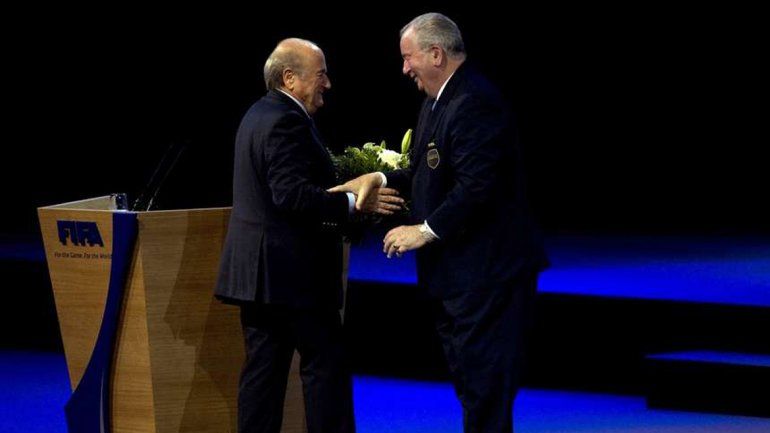 Blatter y Grondona aparecen en el Informe García.&nbsp;
