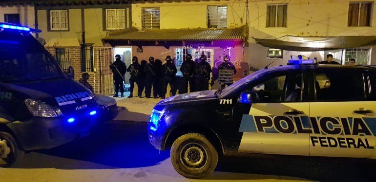La Policía Federal secuestró droga en barrio San Lorenzo