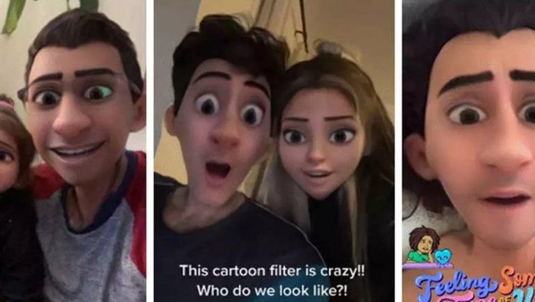 Así se ve el filtro de Disney en Snapchat