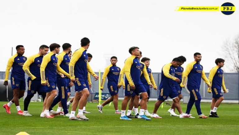 Los jugadores de Boca ya están concentrados en Brasil.