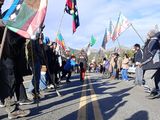 Ruta 40: abrazo multitudinario en defensa del pueblo mapuche contra el desalojo