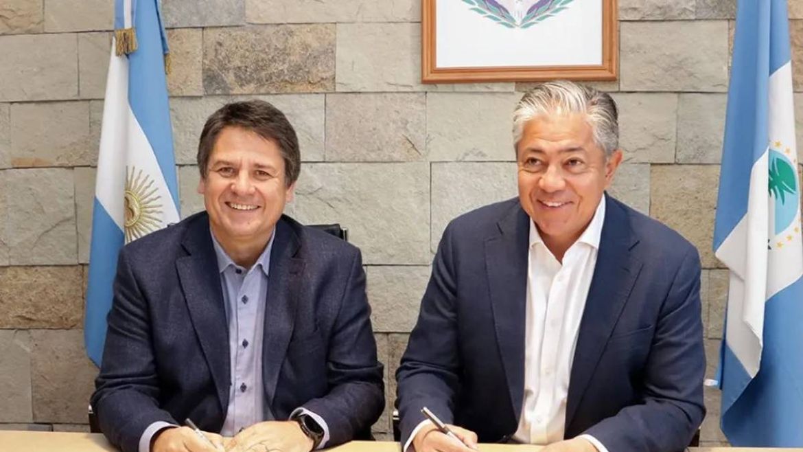 Gobernador Rolando Figueroa e intendente Mariano Gaido. | LM Neuquen Gobernador Rolando Figueroa e intendente Mariano Gaido.