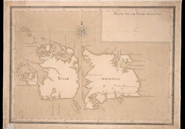 Argentina recuperó valiosos mapas de las islas Malvinas del siglo XVIII