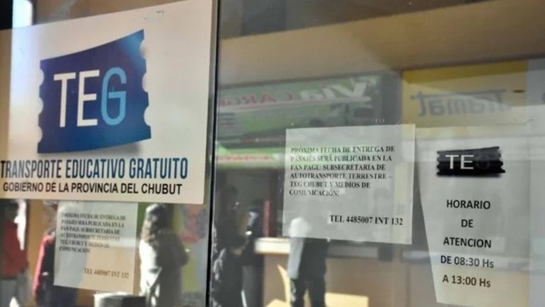 Actualmente en Chubut funciona el TEG. El nuevo boleto educativo será más abarcativo. Actualmente en Chubut funciona el TEG. El nuevo boleto educativo será más abarcativo.