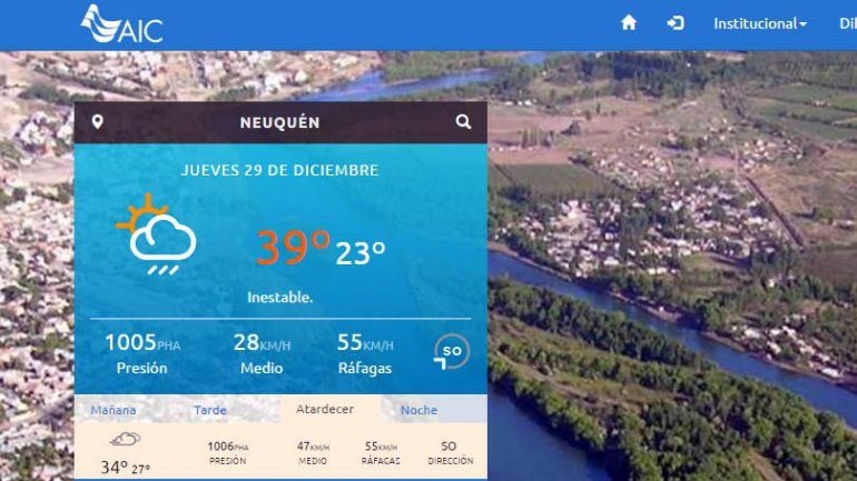 Neuquén, una de las ciudades más calurosas del país