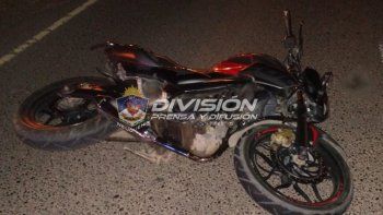Joven motociclista murió al chocar contra un guardarrail en la Ruta 7