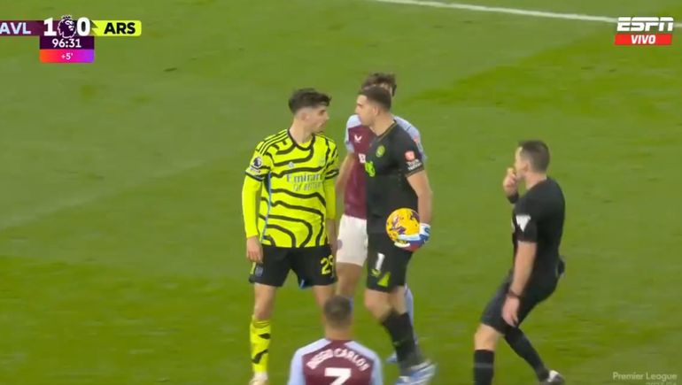 Viral: así fue la pelea del Dibu Martínez con el delantero de la Selección de Alemania