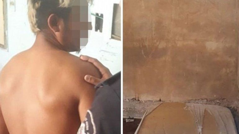 Encerró por cuatro días a su pareja y  a su hijo de 4 años