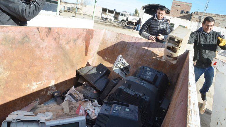 En el lugar se podrá dejar todo tipo de electrodomésticos.